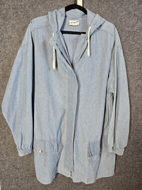 Vintage OshKosh Utility Jacket Hood Men's Large